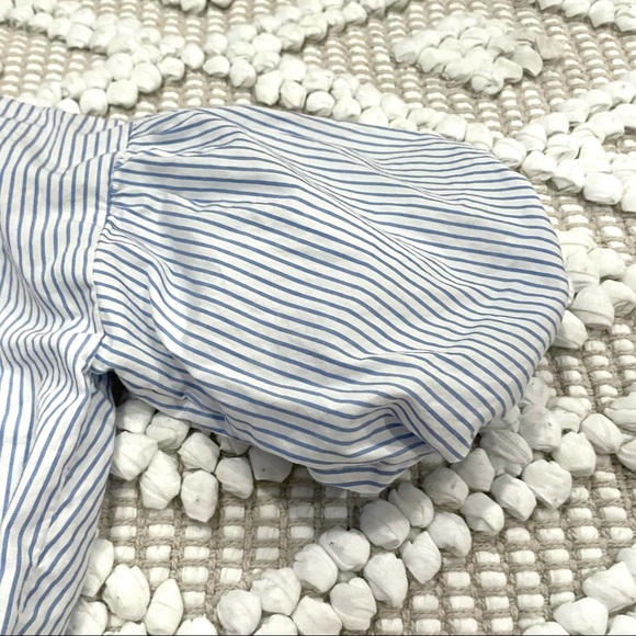 Something Navy Puff Sleeve Blouse - Picture 4 of 8